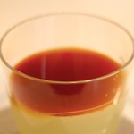 文明堂 カフェ - カスタードプリン　