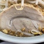 ラーメン もっけだの - 『ニボGニンニク野菜マシマシ』の豚