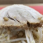 ラーメン もっけだの - 『ニボGニンニク野菜マシマシ』の豚