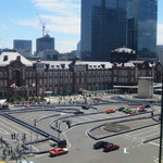 オーグードゥジュール ヌーヴェルエール - 今回の東京駅の眺めです。