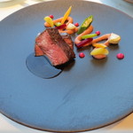 オーグードゥジュール ヌーヴェルエール - メインは群馬産ジャージー牛のフィレの皿です。