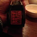 シャンパン&醤油バー フルートフルート - ●牡蠣醤油だ～～。牡蠣って合いそうだと思ってた。