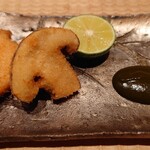 Hakuun - 鮑と松茸のフライ