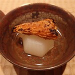 伯雲 - 蕪とバチコの炊き合わせ