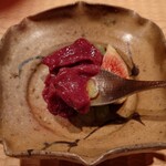 伯雲 - 巨峰のシャーベットと佐渡の黒無花果