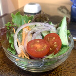キッチン あずま - サラダ
      ドレッシングも美味し♡