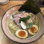 Ramen611 - 味玉付蛤の塩そば