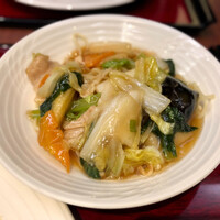 中国料理 青冥 大丸梅田店 - エビマヨセット