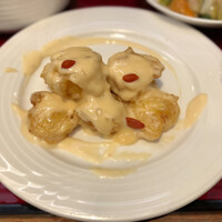 中国料理 青冥 大丸梅田店 - エビマヨセット