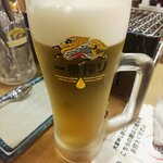 磯丸水産 - 生ビールはキリン一番搾り