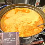 Sana Sini Restaurant - Lontong Sayur（野菜カレースープ）