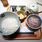 だし茶漬け えん - 鯛だし茶漬けｾｯﾄ