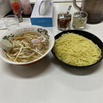 Ramen Shokunim Mandai - ネギつけ麺！中！850円！