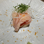 焼鳥エナミ - 胸肉のお造り