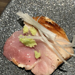 焼鳥エナミ - 赤鶏ももたたき