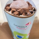 GODIVA dessert - 生チョコレート　¥1200