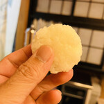 山玄茶 - 残ったごはんは塩にぎりに♪