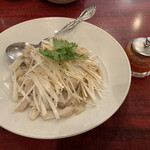 楽園 - センマイのネギと生姜和え