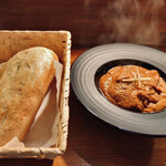 未来カレー こりす - チキンカレーと自家製パン