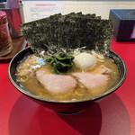 Ramen maeharaken - 上ラーメン（880円）＋海苔（無料）