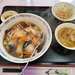 Genchuu En - 中華丼定食（８００円）