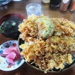 お食事処 ぼんち - 天丼￥１０００