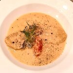 四次元食堂 南インドオステリア - 舌平目のココナッツブルーチーズ煮込み。