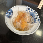 寿し さがみや - 白魚。黄身がいい仕事してる！