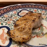 御料理 寺沢 - のどぐろの備長炭焼