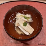 御料理 寺沢 - 甘鯛と松茸の椀