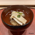 御料理 寺沢 - 甘鯛と松茸の椀