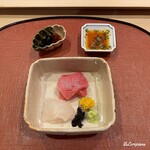 御料理 寺沢 - 割醤油とちり酢を使い分け