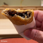 御料理 寺沢 - 香茸と菱蟹､帆立貝柱と春雨の春巻