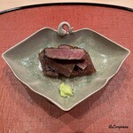 御料理 寺沢 - いわて牛のシャトーブリアンの味噌漬焼