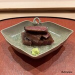 御料理 寺沢 - いわて牛のシャトーブリアンの味噌漬焼