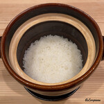 御料理 寺沢 - 銀舎利炊上がり
