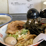 らー麺　Do・Ni・Bo - 煮干油そば味玉入り780円