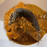 NIKONIKO Mazemen and curry - 魚カレー麺
