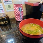 Sushi Choushimaru - 平日ランチ限定無料サービス「赤えびの頭汁」