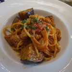 トラットリア コルディアーレ - 豚挽き肉と茄子のトマトソース