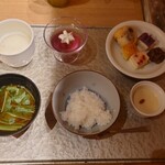 月夜のうさぎ - 夕食バイキング