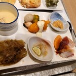 月夜のうさぎ - 夕食バイキング