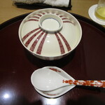 礒田 - 蒸し物「ぐじの冬瓜蒸し」