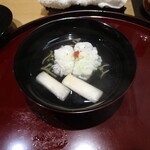 礒田 - お椀「牡丹鱧」