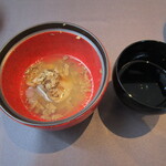 プレゼンテ スギ - ～再生～（利根川産天然すっぽんと印旛沼産ウシガエルのラビオリ イタリア産サマートリュフ）