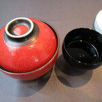 プレゼンテ スギ - ～再生～（利根川産天然すっぽんと印旛沼産ウシガエルのラビオリ イタリア産サマートリュフ）