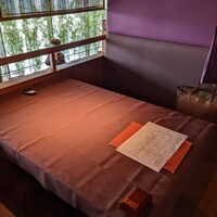 日月火 銀座店 - 私達が案内された席。