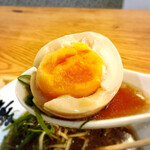 瀬戸内らーめん 醤華園 - 味玉が煮え過ぎてるのが唯一の残念‍♂️