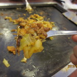 夢や - パワーもんじゃ納豆トッピング