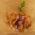 車力門 ちゃわんぶ - 25年4月　独活の皮のきんぴら